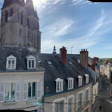 T2 - Au calme RoyaLoire - château à vue - luxe, rénové 2022 Blois Exterior foto